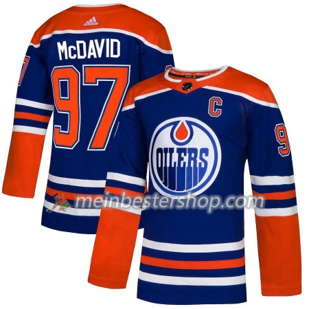 Edmonton Oilers Connor McDavid 97 Adidas 2018-2019 Alternate Trikot Authentic - Herren